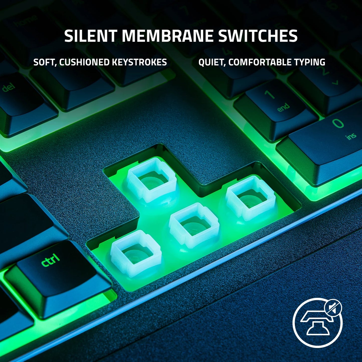 Ornata V3 X Full-Size RGB Gaming Keyboard with Comfortable Wrist Rest - Perfect for PC Gaming!