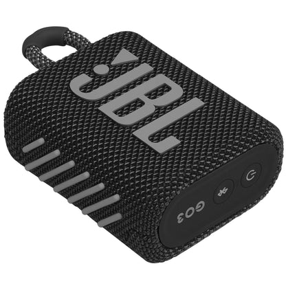 Go 3 Portable Waterproof Speaker - Ultimate Sound on the Go - Black