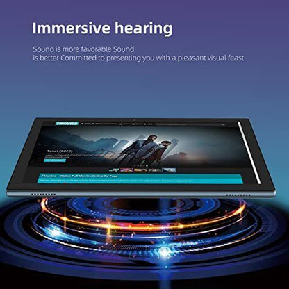 Powerful 10-Inch Android 12 Tablet - 64GB Storage & 4GB RAM - Sleek Blue Design