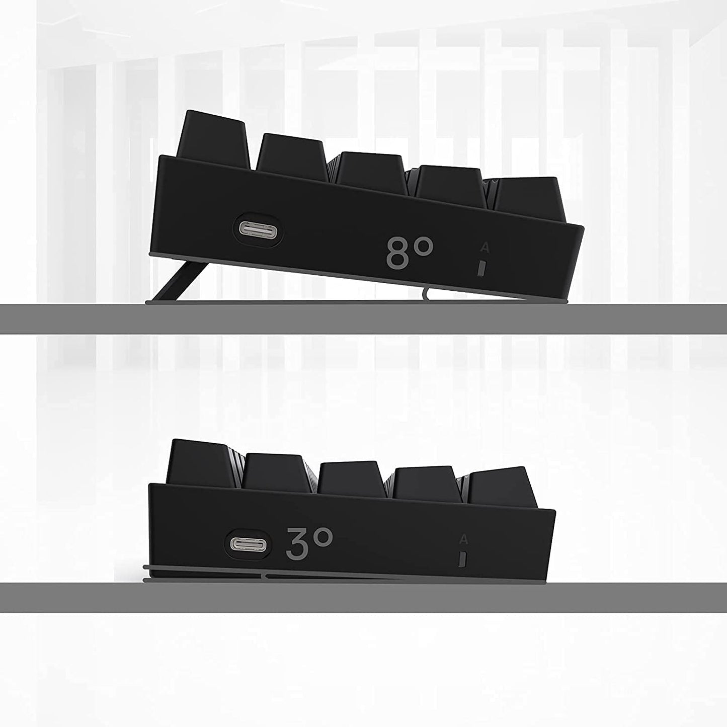 K630 Dragonborn 60% Compact Mechanical Gaming Keyboard with RGB Lighting, 61 Keys, Tactile Brown Switches, and Professional Driver Support - Black