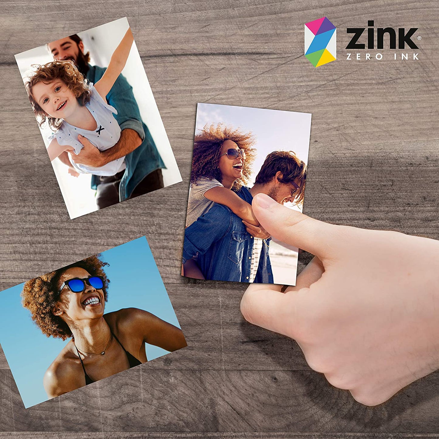 Premium Instant Photo Paper - 50 Sheets (2" x 3") for Polaroid Snap, Snap Touch, Zip & Mint Cameras and Printers