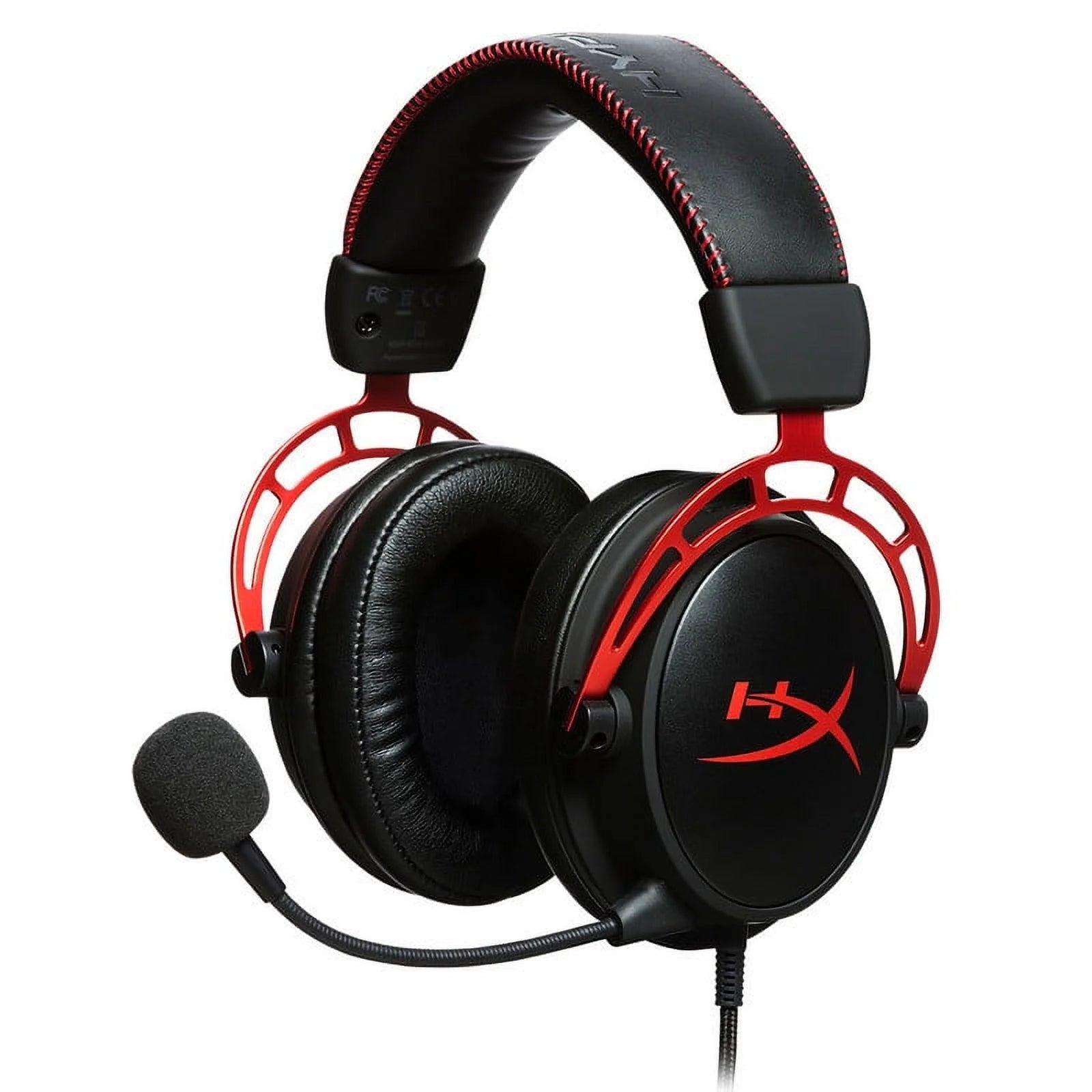 HyperX Cloud Alpha Red Wired Over-Ear Gaming Headset - Immerse Yourself in Superior Sound!