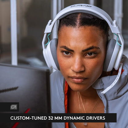 ASTRO A10 Gen 2 Wired Gaming Headset - Immersive Over-Ear Headphones for Xbox & PC - Sleek White Design