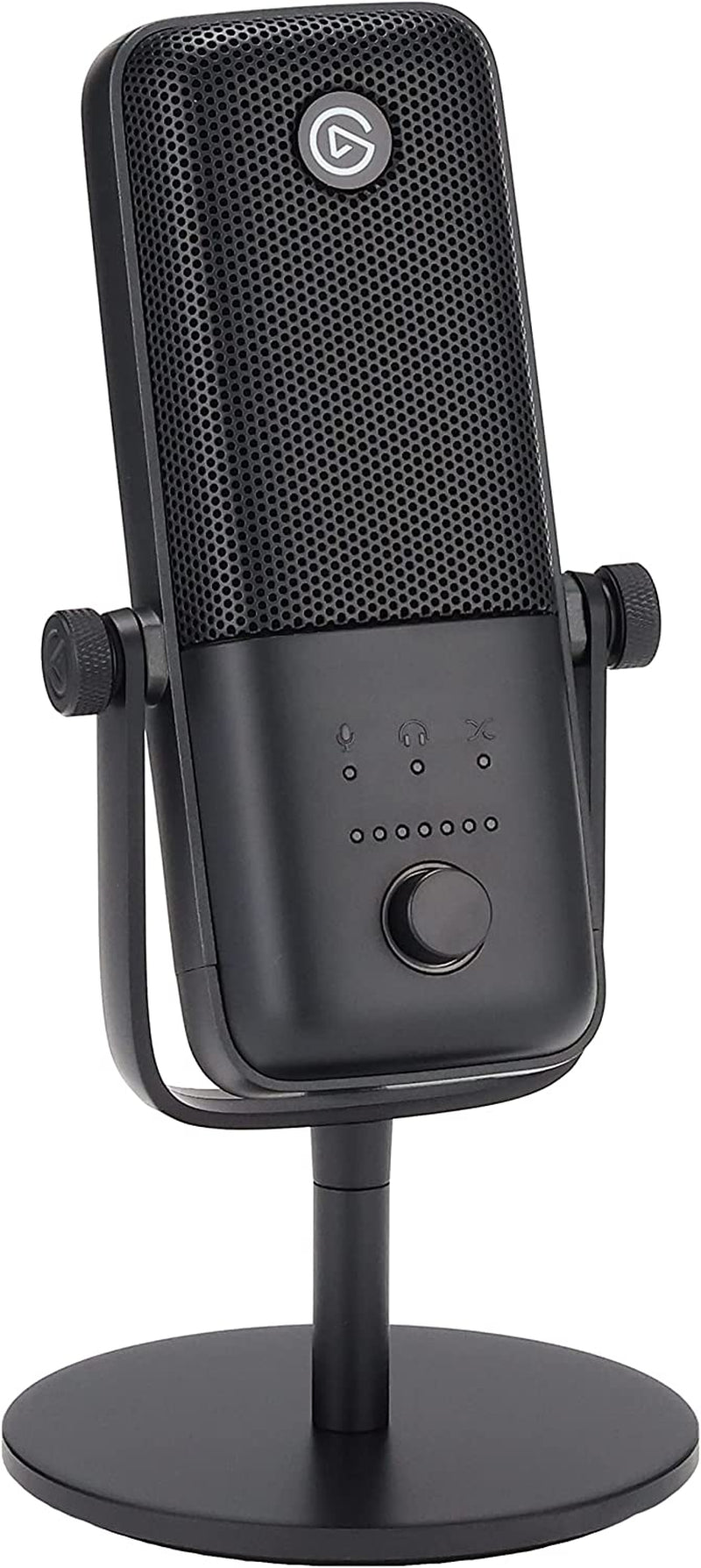 Wave:3 Premium USB Condenser Microphone for Studio-Quality Streaming, Podcasting, Gaming & Home Office - Includes Free Mixer Software & Sound Effects, Easy Plug 'N Play for Mac & PC