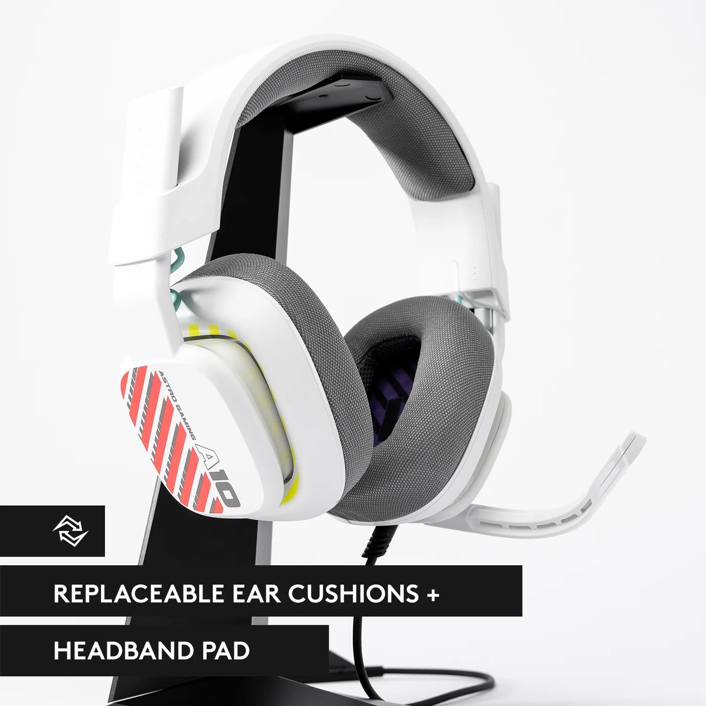 ASTRO A10 Gen 2 Wired Gaming Headset - Immersive Over-Ear Headphones for Xbox & PC - Sleek White Design