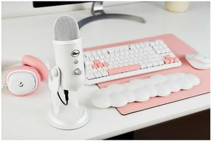 Yeti USB Microphone Bundle in Blackout with Knox Gear Headphones and Pop Filter (3-Piece Set)