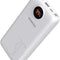 30000mAh USB-C Power Bank with 18W PD, Triple Output and Input, LED Display, Compatible with iPhone 12, iPad Pro, and More