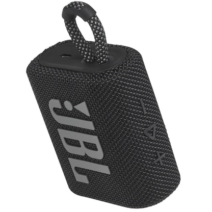 Go 3 Portable Waterproof Speaker - Ultimate Sound on the Go - Black