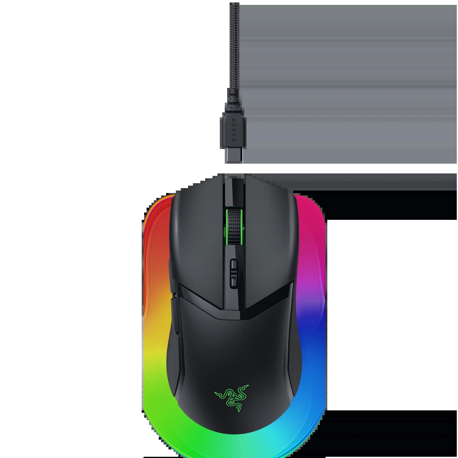 Cobra Pro Ultra-Lightweight Wireless Gaming Mouse - Customizable Chroma RGB, Only 77G, Sleek Black Design