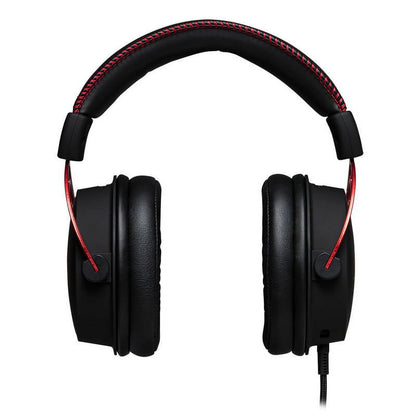 HyperX Cloud Alpha Red Wired Over-Ear Gaming Headset - Immerse Yourself in Superior Sound!