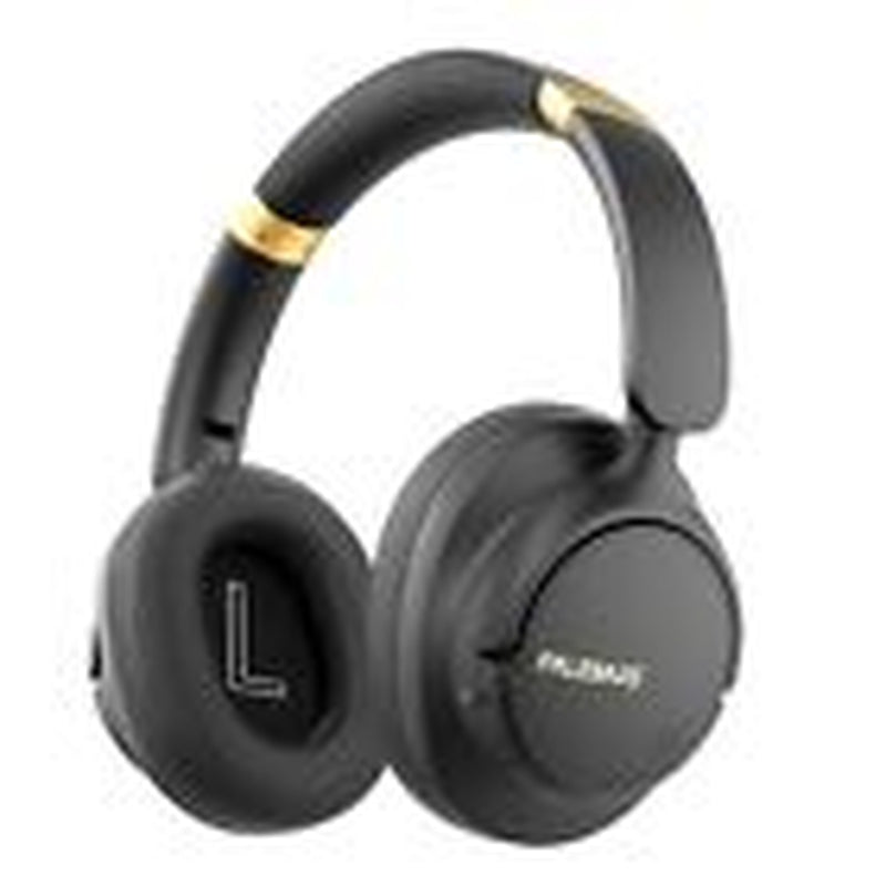 Premium Noise Cancelling Bluetooth Over-Ear Headphones - Sleek Black Design