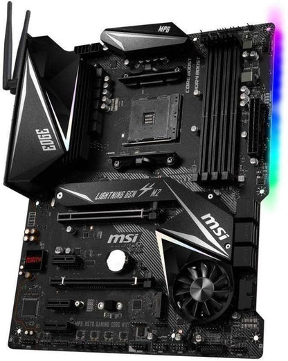Premium MPG X570 Gaming Edge WiFi Motherboard - Unleash AMD Performance with PCIe 4.0, DDR4, and Superior Connectivity!